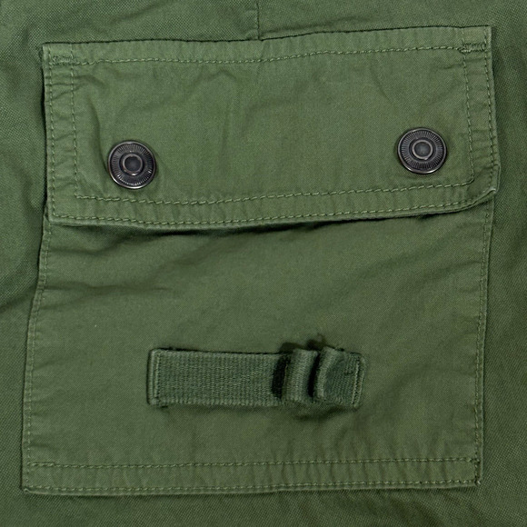 J Crew Weathered Olive Green City Fit Broken In Chino Classic Twill Shorts Sz 10 - Picture 5 of 11